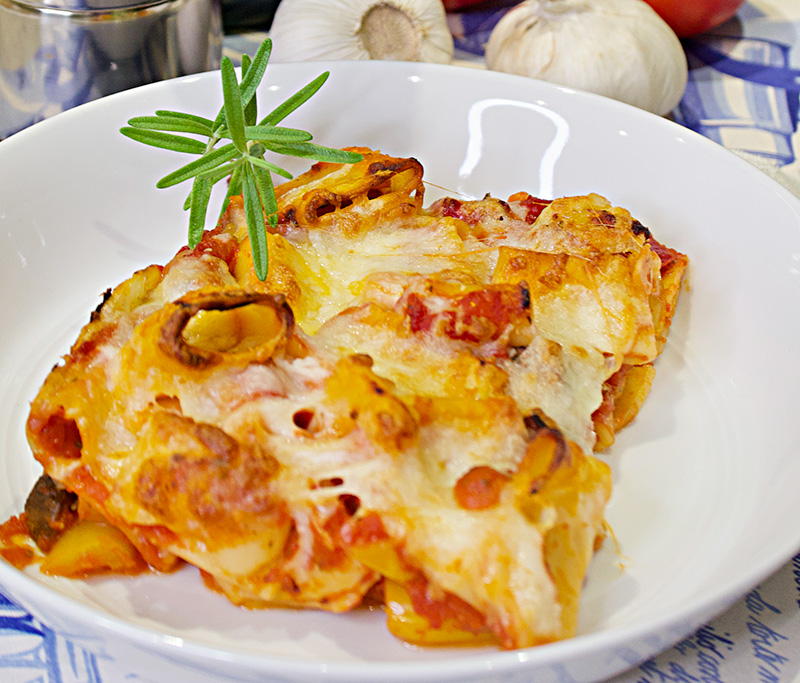 Baked Ziti recipe from Dr. Gourmet
