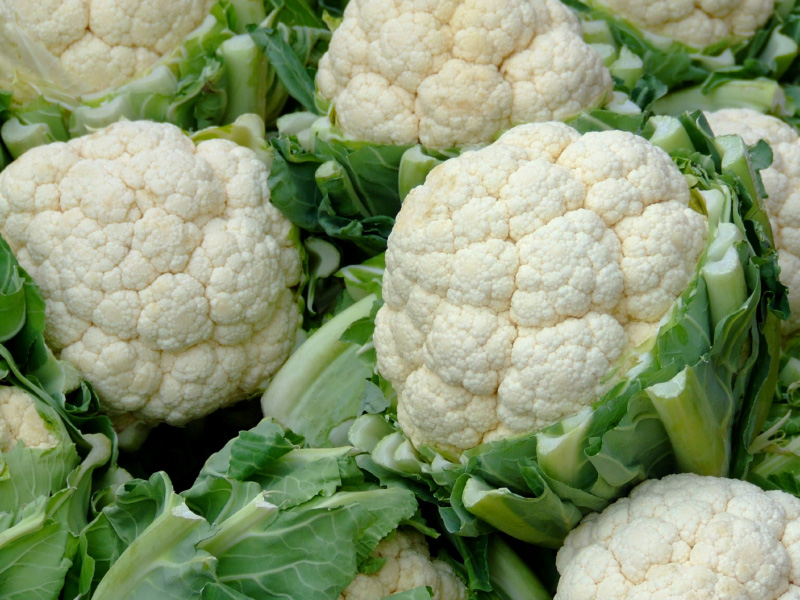 Cauliflower is considered to be high in Vitamin K