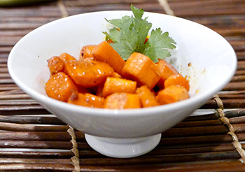 Chili Lime Carrots recipe from Dr. Gourmet