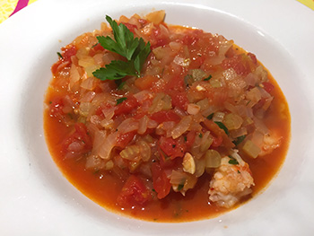 Easy Healthy Cioppino recipe from Dr. Gourmet