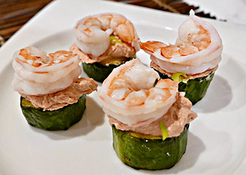 Shrimp Cocktail Bites - Hors d'oeuvres recipe from Dr. Gourmet