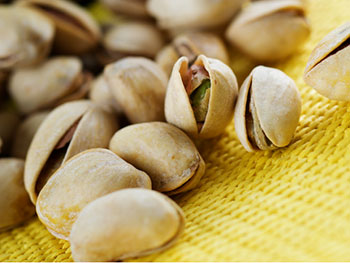 pistachio nuts still in the shell