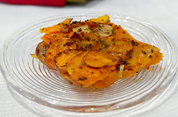 Scalloped Sweet Potatoes recipe from Dr. Gourmet