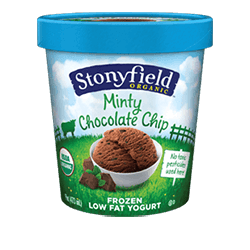 Stonyfield Minty Chocolate Chip Frozen Yogurt