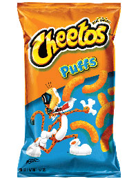 Cheetos cheese puffs