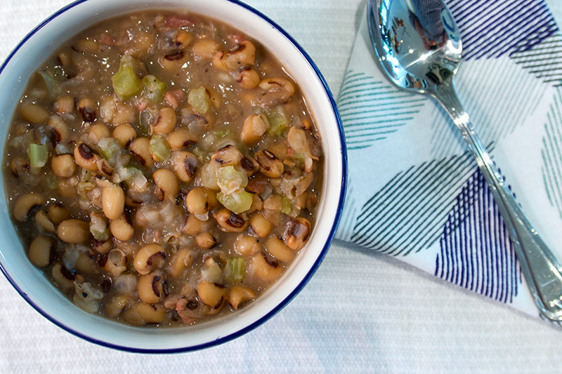 Black Eyed Peas recipe from Dr. Gourmet