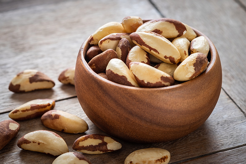 Brazil Nuts, a good source of Selenium
