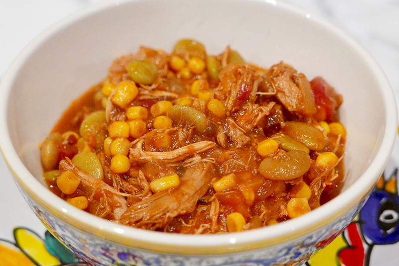 Healthy Brunswick Stew recipe from Dr. Gourmet