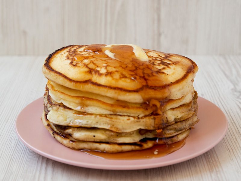 Buttermilk Pancakes recipe from Dr. Gourmet