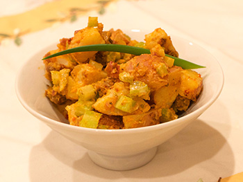 Cajun Potato Salad recipe from Dr. Gourmet