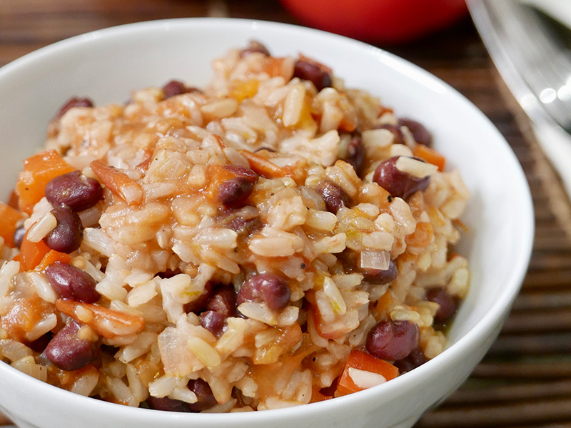 Caribbean Rice recipe from Dr. Gourmet