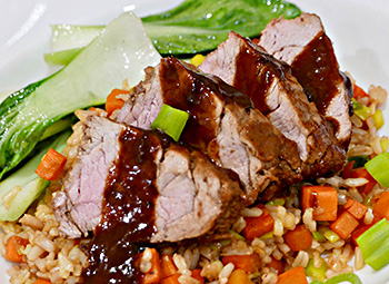 Char Siu Pork (Chinese Barbecued Pork) recipe from Dr. Gourmet