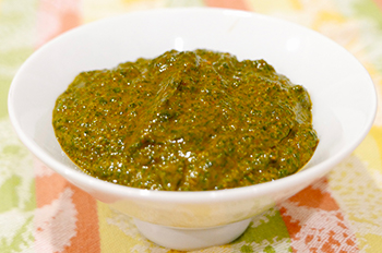Chermoula Sauce recipe from Dr. Gourmet