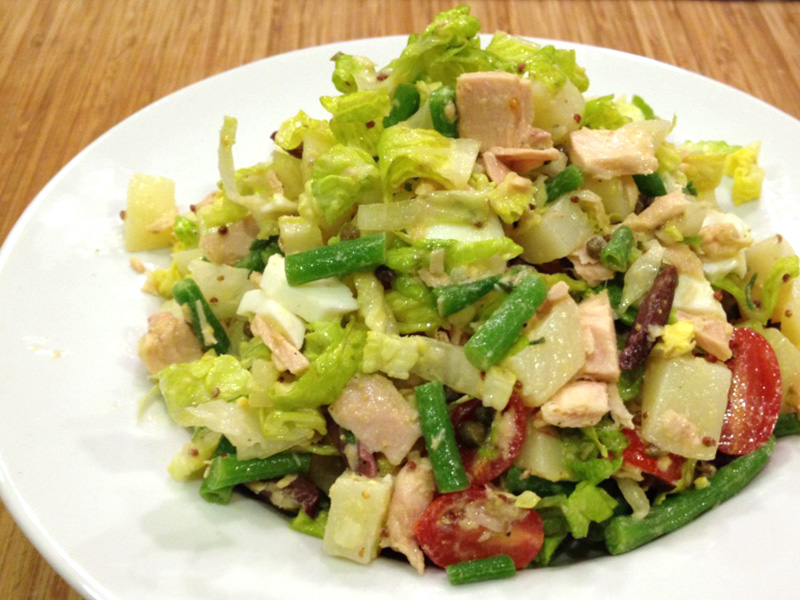 Chopped Nicoise Salad from Dr. Gourmet