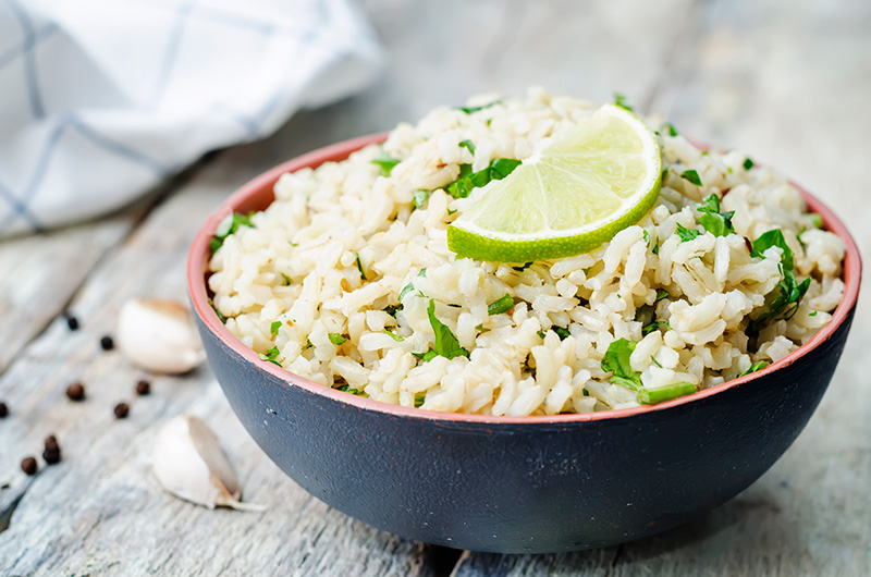Cilantro Lime Rice from Dr. Gourmet