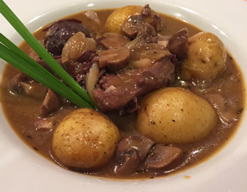 Healthy Coq au Vin recipe from Dr. Gourmet