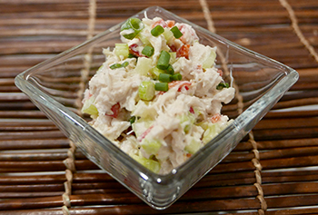 Crab and Horseradish Salad recipe from Dr. Gourmet