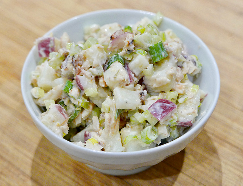 Crab and Potato Salad recipe from Dr. Gourmet