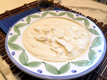 Cream of Cauliflower Soup, a recipe from Dr. Gourmet