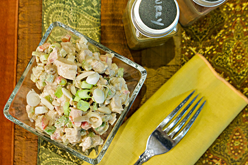 Curried Chicken Salad recipe from Dr. Gourmet