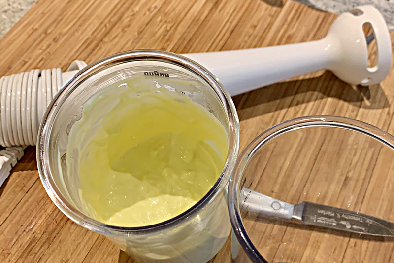 Mayonnaise - made at home with a recipe from Dr. Gourmet