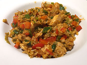 Mexican Fried Rice recipe from Dr. Gourmet