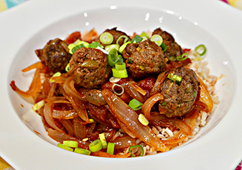 Moroccan Meatballs from Dr. Gourmet