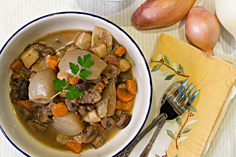 Mushroom Stew recipe from Dr. Gourmet