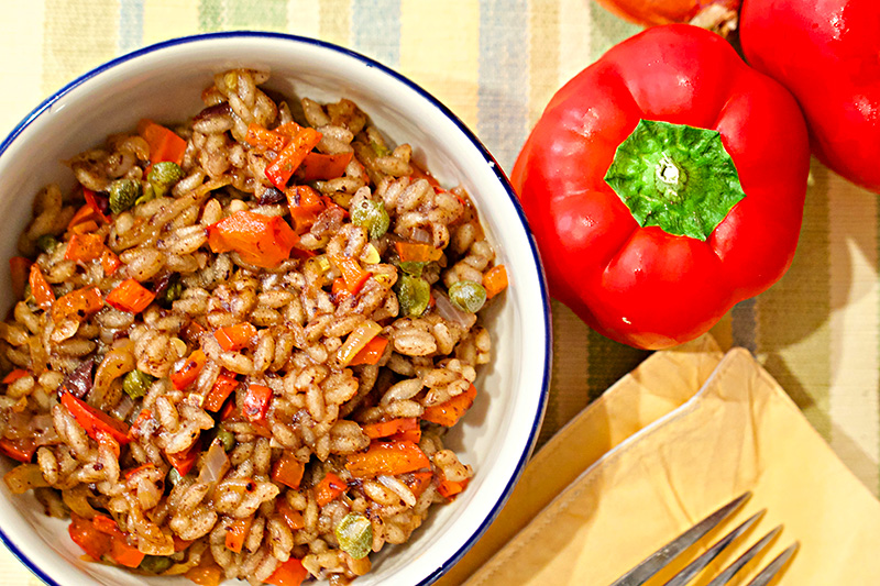 Orzo with Tapenade