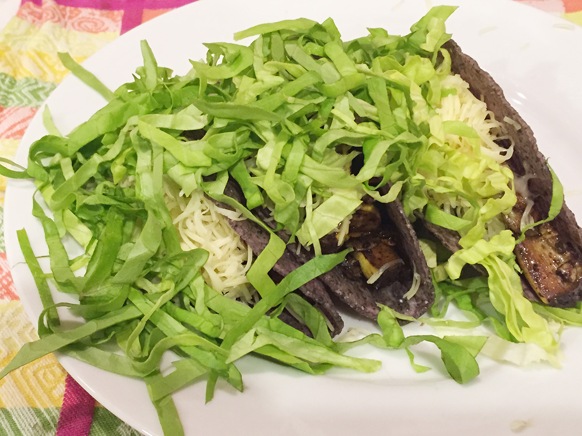 Roasted Squash Tacos, a GERD-friendly vegetarian recipe from Dr. Gourmet