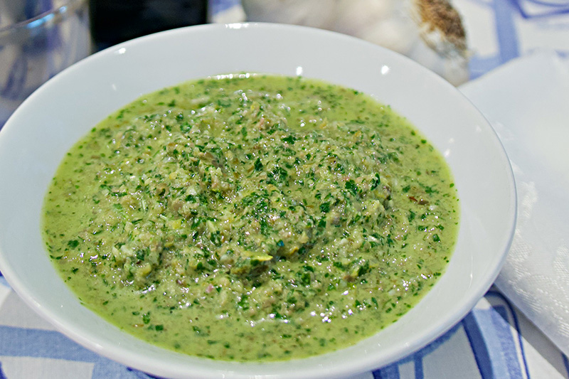 Salsa Verde recipe from Dr. Gourmet