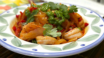 Smokey Shrimp and Sausage recipe from Dr. Gourmet