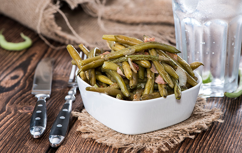Southern Green Beans recipe from Dr. Gourmet