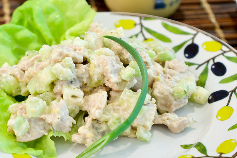 Tarragon Chicken Salad recipe from Dr. Gourmet