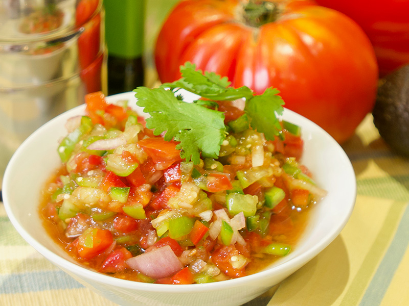 Tomatillo Salsa recipe from Dr. Gourmet