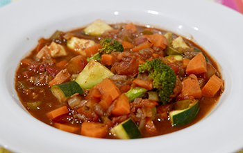 Vegetable Etouffee recipe from Dr. Gourmet
