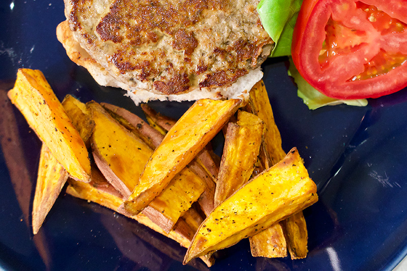 Thick Cut Yam Fries recipe from Dr. Gourmet