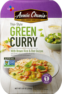 Dr. Gourmet reviews the Thai-Style Green Curry from Annie Chun's