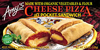 Amy's Cheese Pizza in a Pocket Sandwich Review