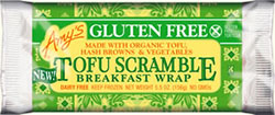 Dr. Gourmet Reviews Amy's Foods' gluten-free Tofu Scramble Breakfast Wrap