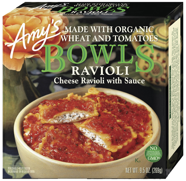 Cheese Ravioli Bowl from Amy's
