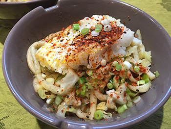 Seared Cod & Udon Noodles from Blue Apron