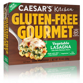 Dr. Gourmet reviews the Vegetarian Lasagna from Caesar's Kitchen