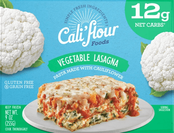 Dr. Gourmet reviews the Vegetable Lasagna from Cali'flour Foods