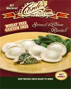 Conte's Gluten-Free Spinach and Cheese Ravioli Reviewed by Dr. Gourmet