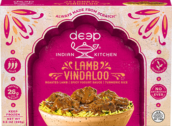 Dr. Gourmet reviews the Lamb Vindaloo from Deep Indian Kitchen
