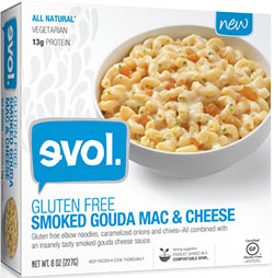 evol Foods Smoked Gouda Mac & Cheese Review by Dr. Gourmet