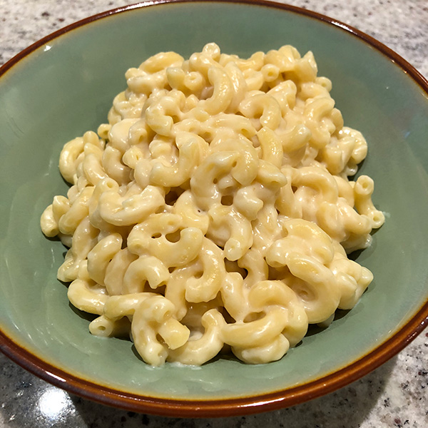 the Four Cheese Mac & Freak from Freak Flag Organics, as cooked