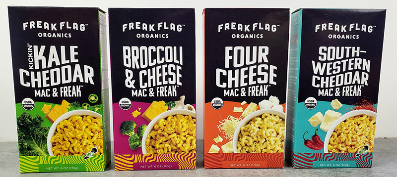 Dr. Gourmet reviews Mac & Freak varieties from Freak Flag Organics