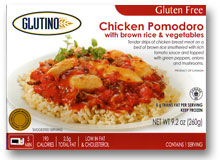 Glutino Chicken Pomodoro